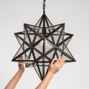 Подвесной светильник Imperiumloft Black Star Clear Glass 101314-26 в Тобольске - tobolsk.mebel24.online | фото 2