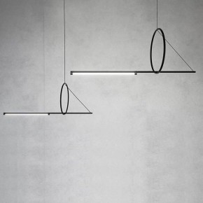 Подвесной светильник Imperiumloft Suspension Cercle Et Trait – Graphite Satine 40.1282-0 в Тобольске - tobolsk.mebel24.online | фото 4