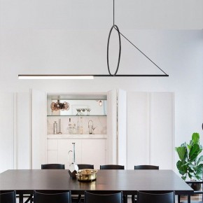 Подвесной светильник Imperiumloft Suspension Cercle Et Trait – Graphite Satine 40.1282-0 в Тобольске - tobolsk.mebel24.online | фото 7