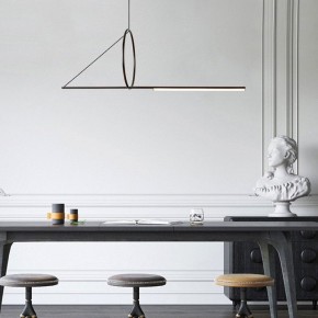 Подвесной светильник Imperiumloft Suspension Cercle Et Trait – Graphite Satine 40.1282-0 в Тобольске - tobolsk.mebel24.online | фото 8