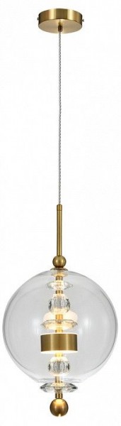 Подвесной светильник Indigo Illusione 11055/1P Clear в Тобольске - tobolsk.mebel24.online | фото 4