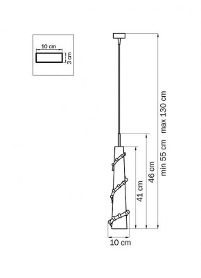 Подвесной светильник Lightstar Petalo 804310 в Тобольске - tobolsk.mebel24.online | фото 4