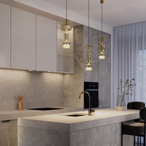 Подвесной светильник Maytoni Level MOD253PL-L18BS3K3 в Тобольске - tobolsk.mebel24.online | фото 3