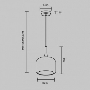 Подвесной светильник Maytoni Spirito MOD286PL-L18W3K в Тобольске - tobolsk.mebel24.online | фото 9