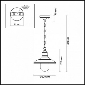 Подвесной светильник Odeon Light Campa 4965/1 в Тобольске - tobolsk.mebel24.online | фото 5