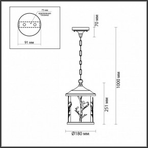 Подвесной светильник Odeon Light Cuita 4963/1 в Тобольске - tobolsk.mebel24.online | фото 6