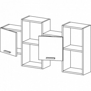 Полка комбинированная Флэш-29 в Тобольске - tobolsk.mebel24.online | фото 2