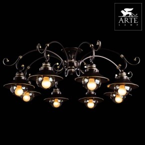 Потолочная люстра Arte Lamp Grazioso A4577PL-8CK в Тобольске - tobolsk.mebel24.online | фото 3