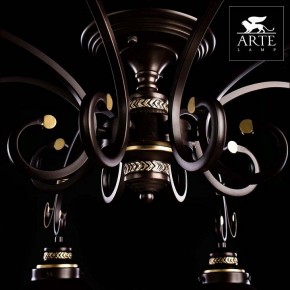 Потолочная люстра Arte Lamp Grazioso A4577PL-8CK в Тобольске - tobolsk.mebel24.online | фото 5