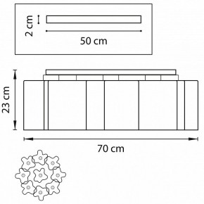 Потолочная люстра Lightstar Nubi 802093 в Тобольске - tobolsk.mebel24.online | фото 2