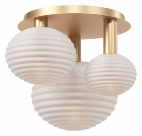 Потолочная люстра Maytoni Halo MOD268CL-03G в Тобольске - tobolsk.mebel24.online | фото