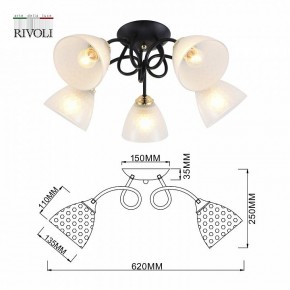 Потолочная люстра Rivoli Luiza Б0054904 в Тобольске - tobolsk.mebel24.online | фото 6