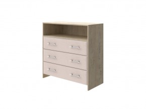 PROxSON Комод Varna (ЛДСП Бунратти+ткань Бунратти/Ultra Суфле) 90x40 в Тобольске - tobolsk.mebel24.online | фото