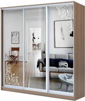 Шкаф-купе ХИТ 23-20/2-656 ОРНАМЕНТ в Тобольске - tobolsk.mebel24.online | фото