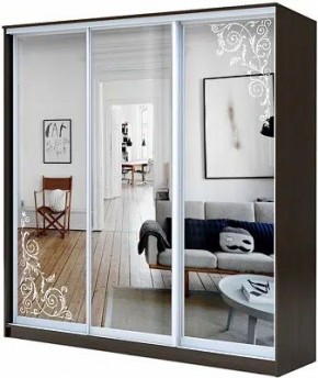 Шкаф-купе ХИТ 23-20-656 ОРНАМЕНТ в Тобольске - tobolsk.mebel24.online | фото