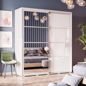 Шкаф-купе Крафт-6 1.6 м ШКК-06 (ясень белый) в Тобольске - tobolsk.mebel24.online | фото