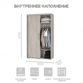 Шкаф-купе ШКК-11 (ясень белый) в Тобольске - tobolsk.mebel24.online | фото 6