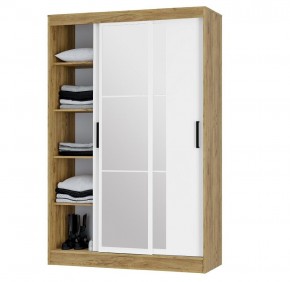 Шкаф-купе Тайм ШКК-03 (крафт/белый) в Тобольске - tobolsk.mebel24.online | фото 3
