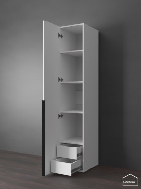 Шкаф Linnea MHR-1-3 2050х400х510 (Белый-М 11.1.2) в Тобольске - tobolsk.mebel24.online | фото 6