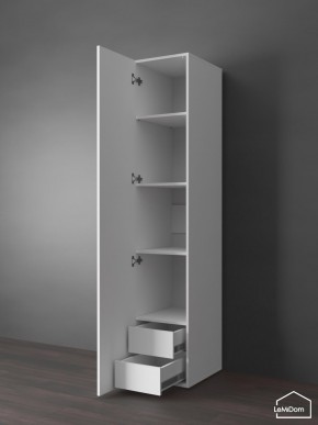 Шкаф Linnea MHR-1PO-4 2050х400х510 (Белый-М 11.1.1) в Тобольске - tobolsk.mebel24.online | фото 4