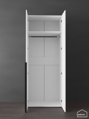 Шкаф Linnea MHR-2 2050х800х510 (Белый-М 11.1.2) в Тобольске - tobolsk.mebel24.online | фото 4