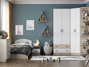 МАРТИНА Шкаф (Белый глянец/дуб сонома) в Тобольске - tobolsk.mebel24.online | фото 3