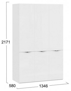Шкаф платяной Глосс СМ-319.07.431 в Тобольске - tobolsk.mebel24.online | фото 4