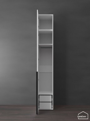 Шкаф с антресолью Linnea MHR-1A-3 2450х400х510 (Белый-М 11.1.1) в Тобольске - tobolsk.mebel24.online | фото 5