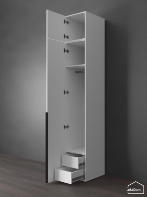 Шкаф с антресолью Linnea MHR-1A-3 2450х400х510 (Белый-М 11.1.1) в Тобольске - tobolsk.mebel24.online | фото 6