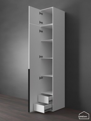 Шкаф с антресолью Linnea MHR-1A-4 2450х400х510 (Белый-М 11.1.1) в Тобольске - tobolsk.mebel24.online | фото 5