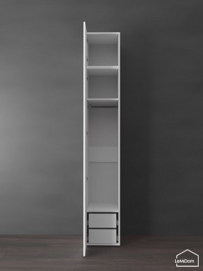 Шкаф с антресолью Linnea MHR-1POA-3 2450х400х510 (Белый-М 11.1.1) в Тобольске - tobolsk.mebel24.online | фото 5