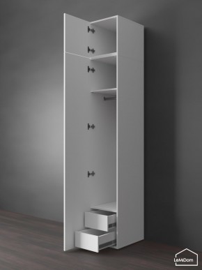 Шкаф с антресолью Linnea MHR-1POA-3 2450х400х510 (Белый-М 11.1.1) в Тобольске - tobolsk.mebel24.online | фото 6