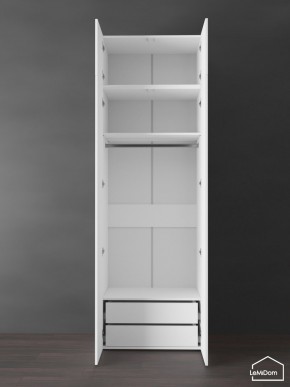 Шкаф с антресолью Linnea MHR-2POA-3 2450х800х510 (Белый-М 11.1.2) в Тобольске - tobolsk.mebel24.online | фото 5