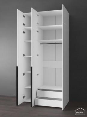 Шкаф с антресолью Linnea MHR-3A-2 2450х1200х510 (Белый-М 11.1.1) в Тобольске - tobolsk.mebel24.online | фото 5