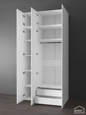 Шкаф с антресолью Linnea MHR-3POA-2 2450х1200х510 (Белый-М 11.1.1) в Тобольске - tobolsk.mebel24.online | фото 5