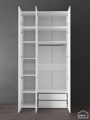 Шкаф с антресолью Linnea MHR-3POA-2 2450х1200х510 (Белый-М 11.1.1) в Тобольске - tobolsk.mebel24.online | фото 6