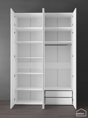 Шкаф с антресолью Linnea MHR-4POA-2 2450х1600х510 (Белый-М 11.1.1) в Тобольске - tobolsk.mebel24.online | фото 5