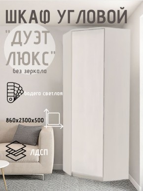 Шкаф угловой Дуэт Люкс без зеркала в Тобольске - tobolsk.mebel24.online | фото