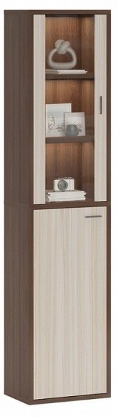 Шкаф-витрина Домино СУ(ш1в2)+1ФГ+1ФС в Тобольске - tobolsk.mebel24.online | фото 2