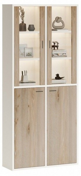 Шкаф-витрина Домино СУ(ш2в2)+2ФС+2ФГ в Тобольске - tobolsk.mebel24.online | фото 3