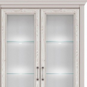 Шкаф-витрина Стилиус с подсветкой B169-REG2W2S в Тобольске - tobolsk.mebel24.online | фото 2