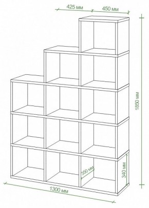 Стеллаж Бартоло СЛД 5 в Тобольске - tobolsk.mebel24.online | фото 2