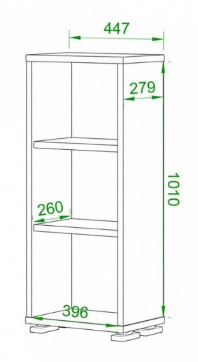 Стеллаж Домино нельсон ПУ-10-1 в Тобольске - tobolsk.mebel24.online | фото 2