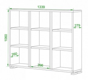 Стеллаж Домино нельсон ПУ-60-1 в Тобольске - tobolsk.mebel24.online | фото 2