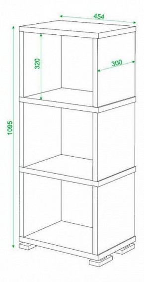 Стеллаж Домино СБ-15/3 в Тобольске - tobolsk.mebel24.online | фото 2