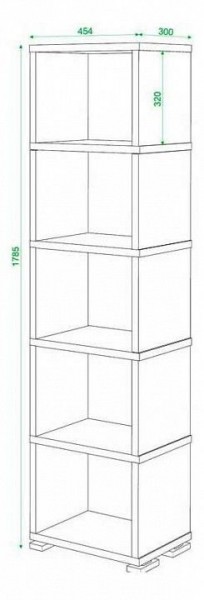 Стеллаж Домино СБ-15/5 в Тобольске - tobolsk.mebel24.online | фото 3