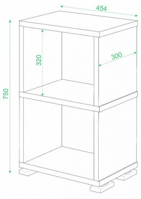 Стеллаж-колонка Домино СБ-15/2 в Тобольске - tobolsk.mebel24.online | фото 2