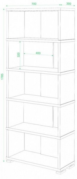 Стеллаж СБ-10/5 в Тобольске - tobolsk.mebel24.online | фото 2