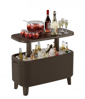 Стол Беви Бар (Bevy Bar Large Cool Bar), коричневый в Тобольске - tobolsk.mebel24.online | фото 3