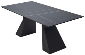Стол БОГАРТ 200 TITANIUM BLACK PULIDO, керамика / Черный М-City в Тобольске - tobolsk.mebel24.online | фото 5